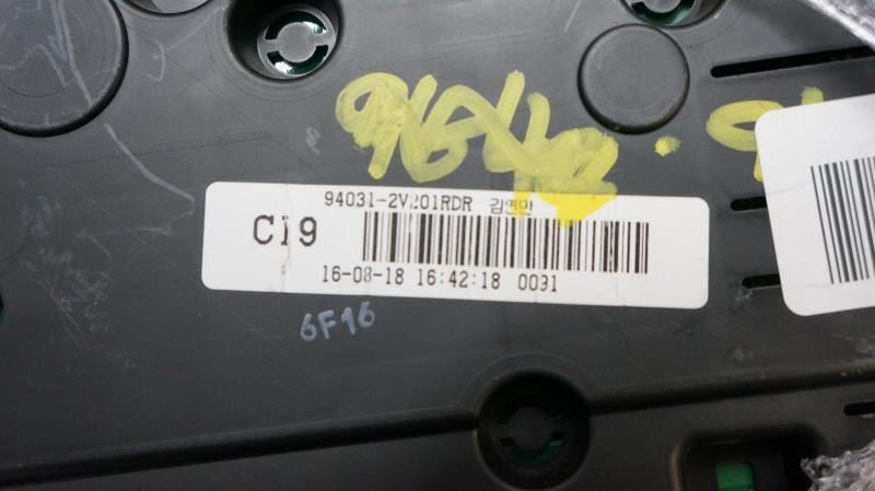 2015-2017 Hyundai Veloster 1.6L Speedometer Gauge Instrument Cluster 65K Mileage - Alshned Auto Parts