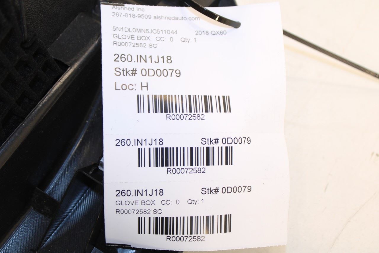 2014-2019 Infiniti QX60 Glove Box Storage Compartment 68510-9NB0A OEM - Alshned Auto Parts