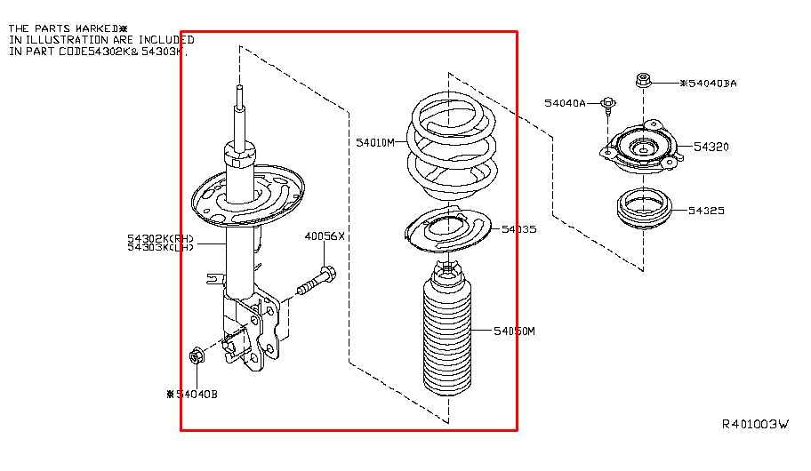 14-20 Infiniti QX60 Pure Front Left Driver Side Shock Strut Absorber E4303-9NF0A - Alshned Auto Parts