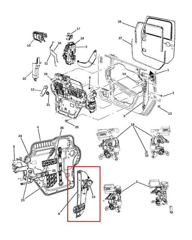 2007-18 Jeep Wrangler Unlimited Sport Front Right Door Window Regulator w/ Motor - Alshned Auto Parts
