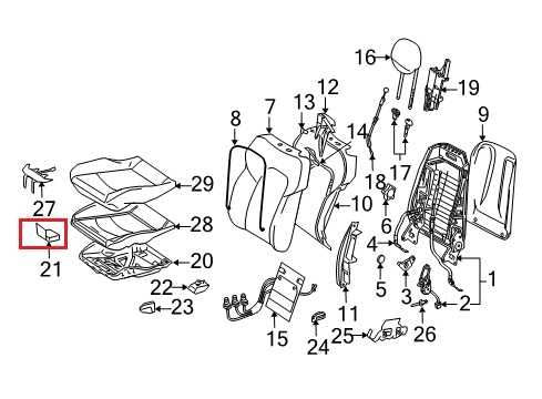 2006-2009 Mercedes-Benz CLK350 Front Right Seat Occupancy Sensor Mat 20982099101