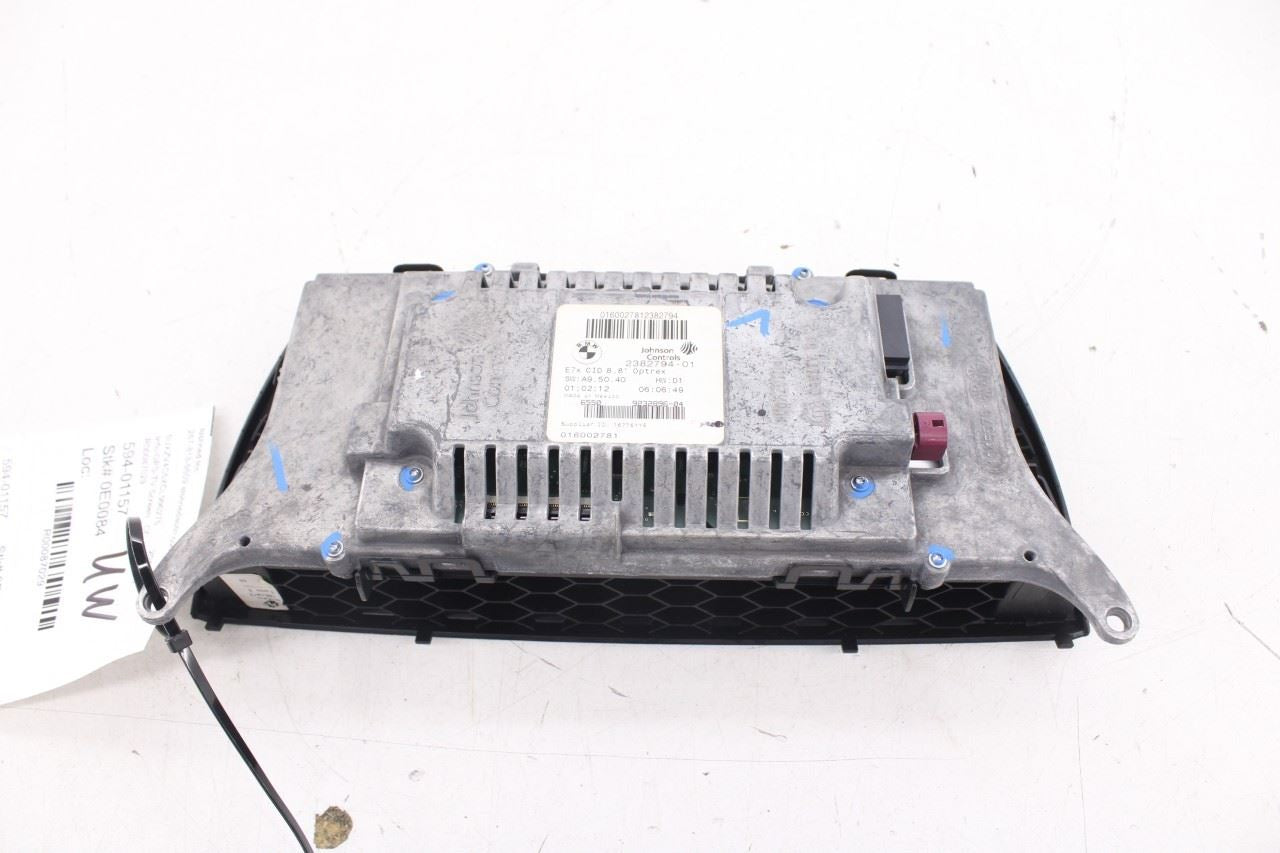 2007-13 BMW X5 Xdrive35i Dash Navigation Information 8.8 Display 65509232896 OEM - Alshned Auto Parts