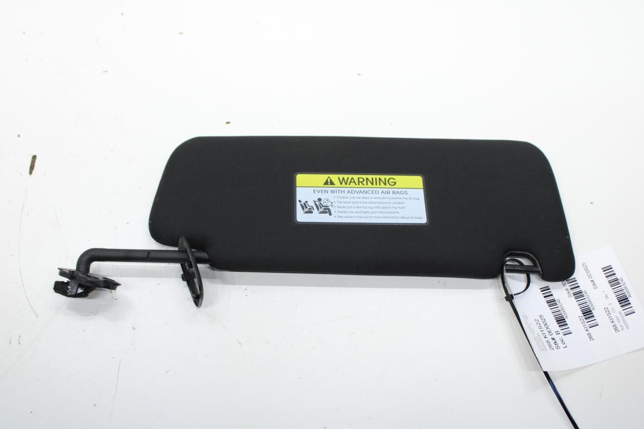 2018-2023 Kia Stinger GT1 Front Left Side Sun Visor w/ Mirror 85201-J5220TWK OEM - Alshned Auto Parts