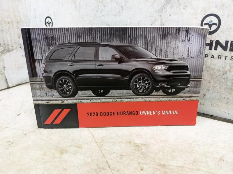 2020 Dodge Durango Owners Manual with Case R44330 OEM - Alshned Auto Parts