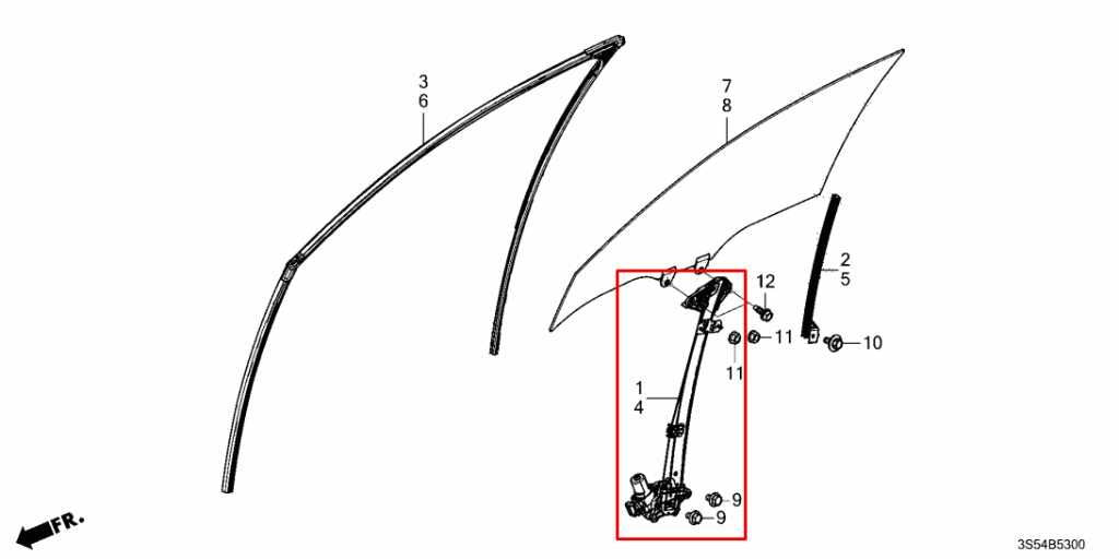 23-26 Acura Integra A-Spec Front Left Driver Side Door Window Regulator w/ Motor - Alshned Auto Parts