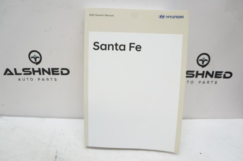 2021 Hyundai Santa Fe Owner's Manual Set with Case - Alshned Auto Parts