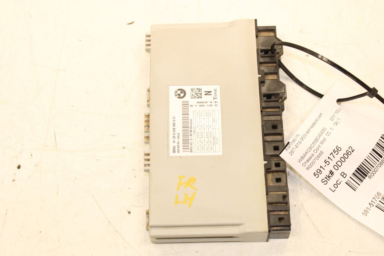 2010-2015 BMW 750LI xDrive Front Left Seat Memory Control Module 61359248566901 - Alshned Auto Parts