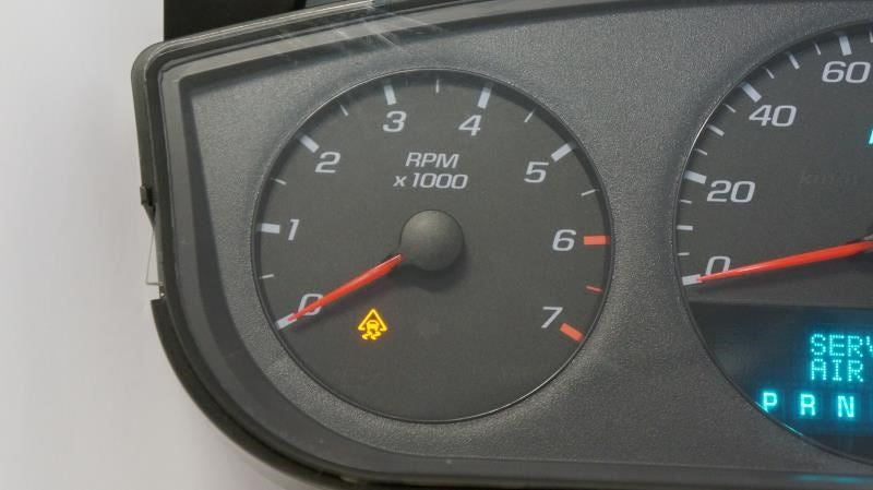 2007 2008 Chevrolet Impala Speedometer Cluster Mileage Unknown OEM 15895561 - Alshned Auto Parts