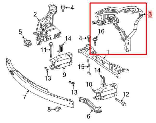 2010-13 Mercedes-Benz E350 4Matic Front Left Headlight Support Bracket Frame Set - Alshned Auto Parts