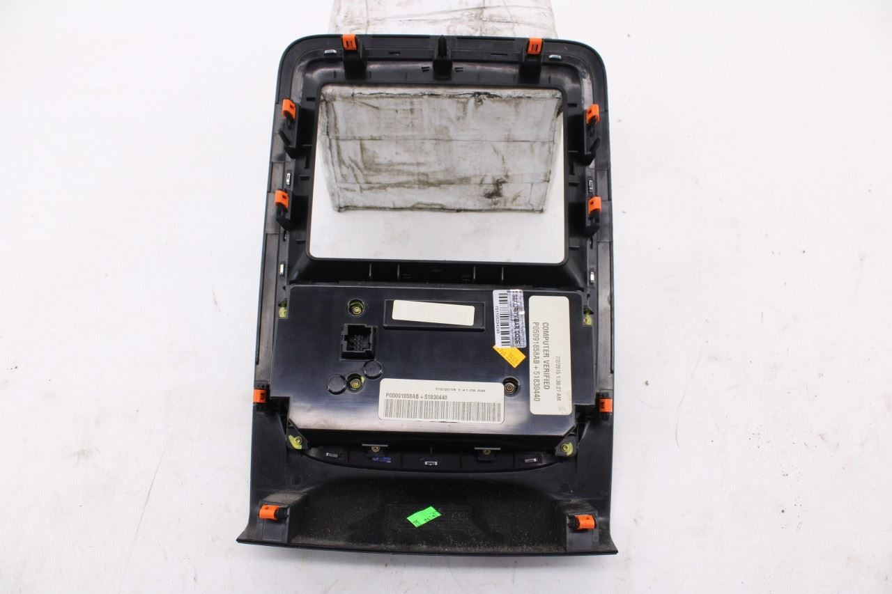 2014-15 Dodge Durango SXT Radio Faceplate AC Heater Temperature Climate Control - Alshned Auto Parts