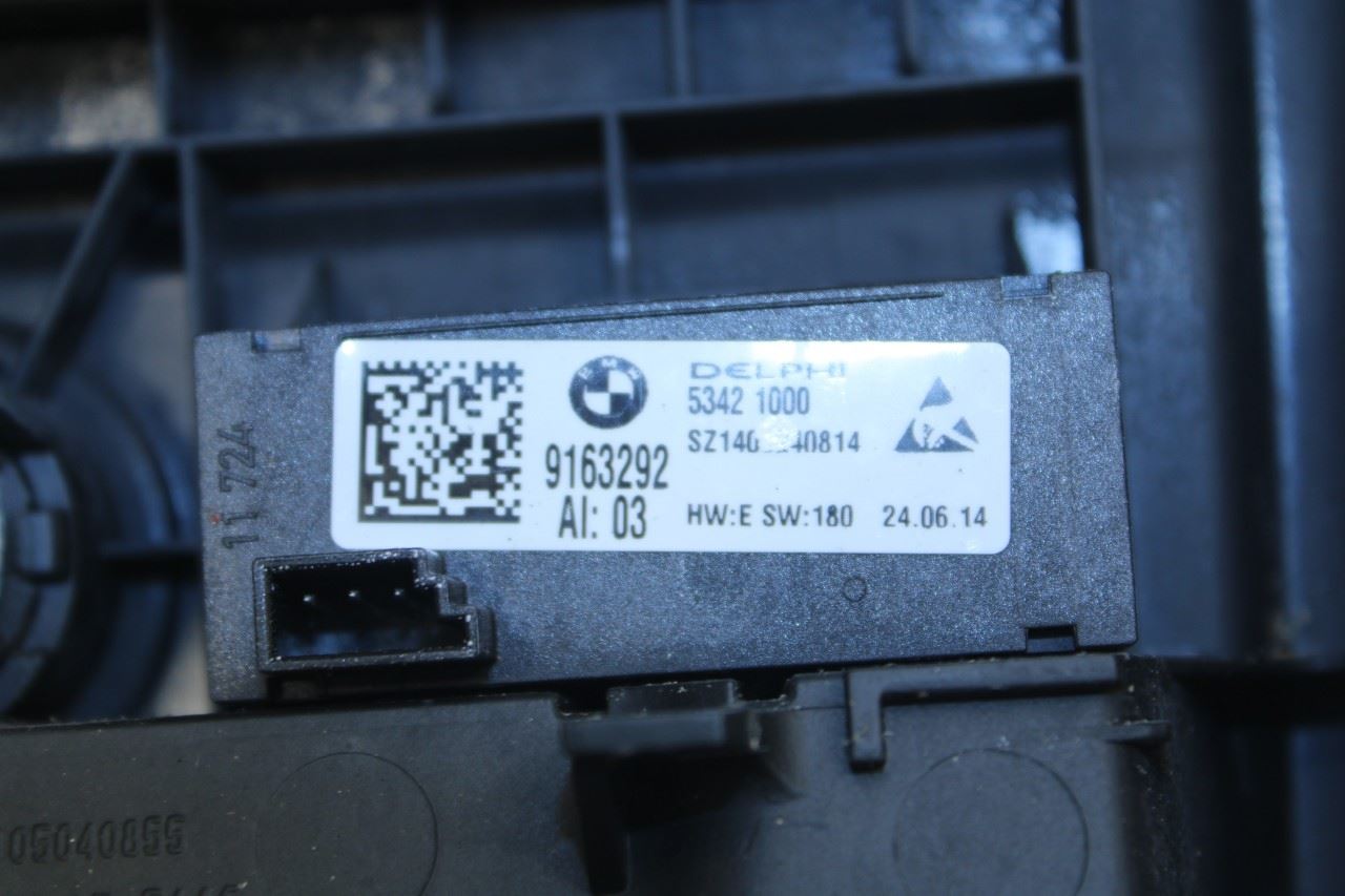 13-16 BMW 328i xDrive Center Console Back Panel w/ Air Vent and Heat Seat Switch9