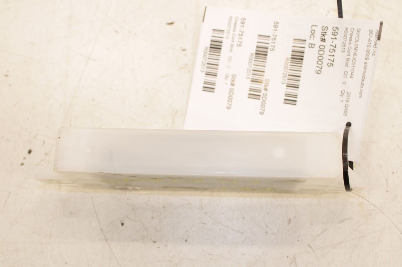 2016-2019 Infiniti QX60 Front Left Power Seat Control Module 28565-3JA1E OEM - Alshned Auto Parts