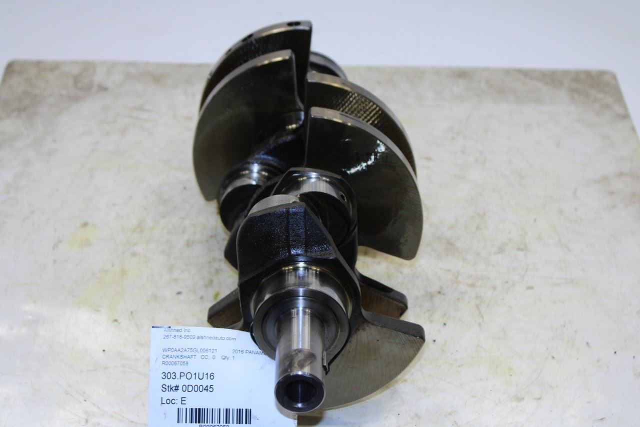 2011-2016 Porsche Panamera 4 3.6L Engine Motor Crankshaft 946-102-011-22 OEM - Alshned Auto Parts