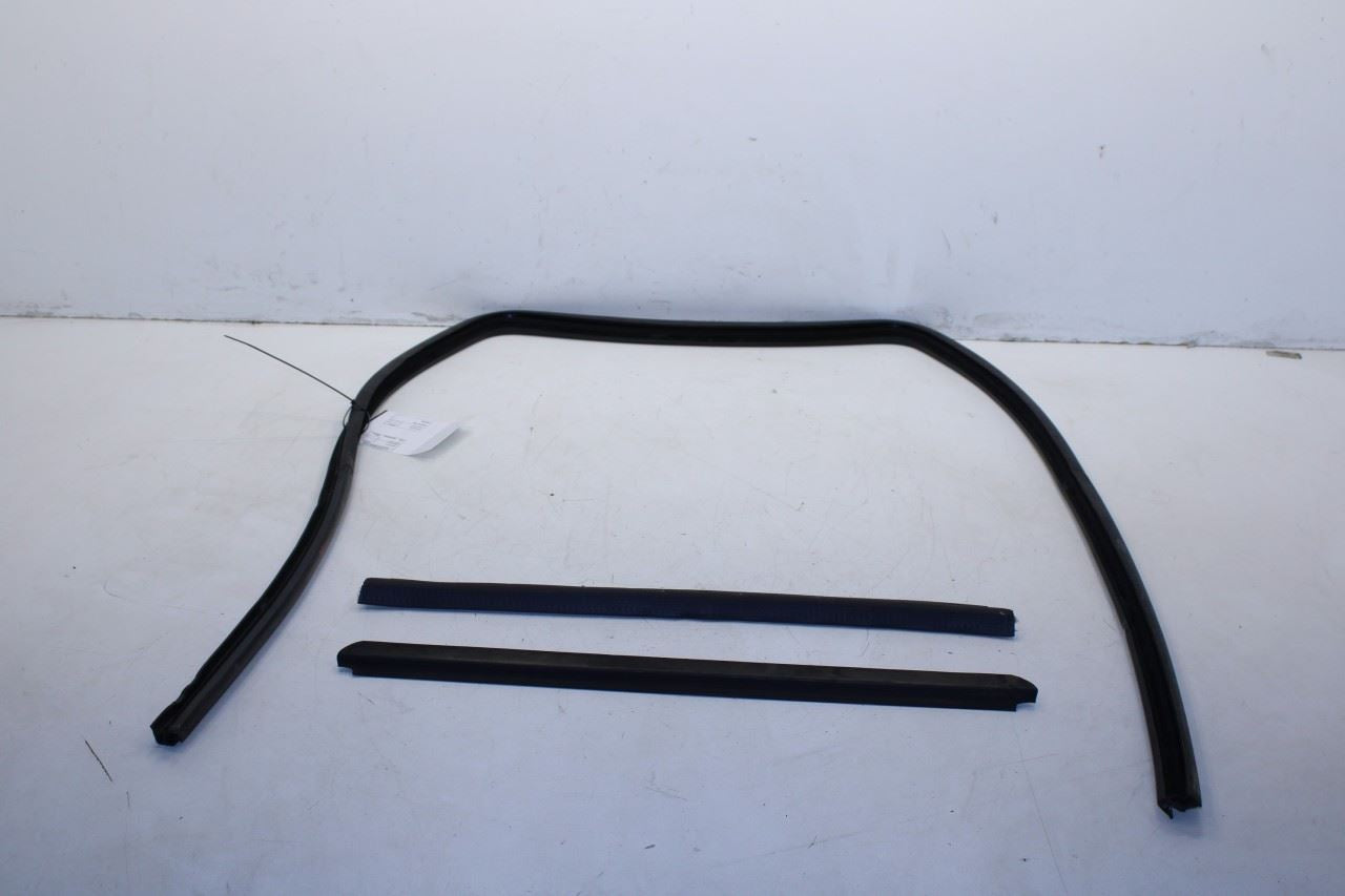 1999-16 Ford F250 Lariat Crew Cab Rear Left Door Run Channel w/ Weatherstrip Set - Alshned Auto Parts