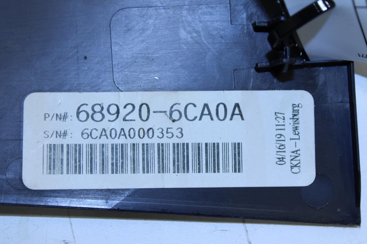 2019-2024 Nissan Altima SL RH Passenger Side Lower Dash Trim Cover 68920-6CA0A - Alshned Auto Parts