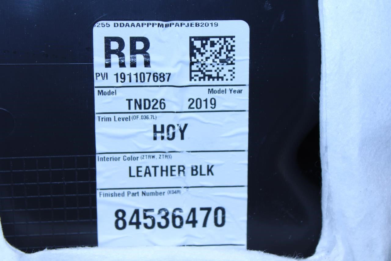 2019 GMC Acadia SLT-1 Rear Right Passenger Side Door Trim Panel 84536470 OEM - Alshned Auto Parts