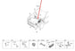 2021-2023 Hyundai Santa Fe 2.5L Under Hood Engine Bay Wire Harness 91210-S21101