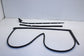 2016-20 Hyundai Elantra Rear Right Door Run Channel w/ Belt Molding Weatherstrip - Alshned Auto Parts