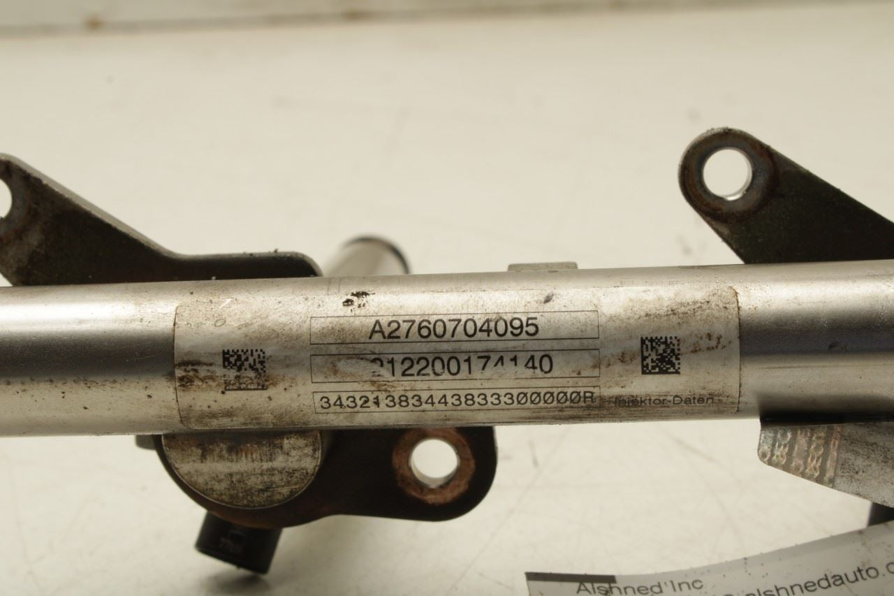 12-16 Mercedes-Benz E350 Sport 4Matic 3.5L AWD Right Side Fuel Rail w/ Injectors - Alshned Auto Parts