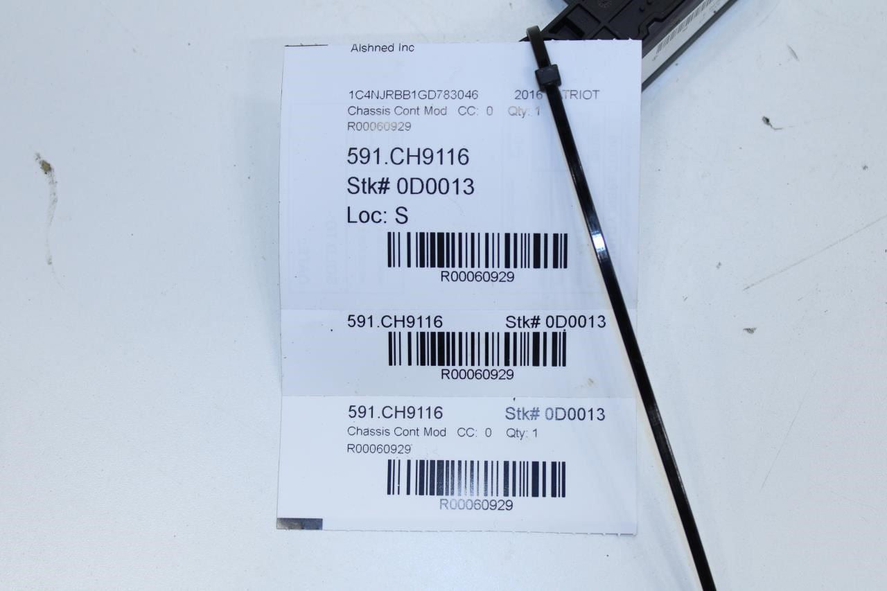 12-17 Jeep Patriot Sport SE Yaw Rate Stability Dynamics Sensor Module 56038984AA - Alshned Auto Parts