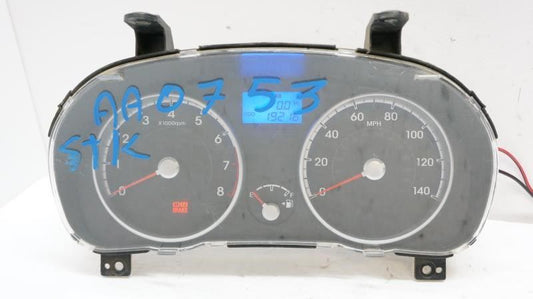2006-11 Hyundai Accent GLS 1.6L Speedometer Gauge Instrument Cluster 19K Mileage - Alshned Auto Parts