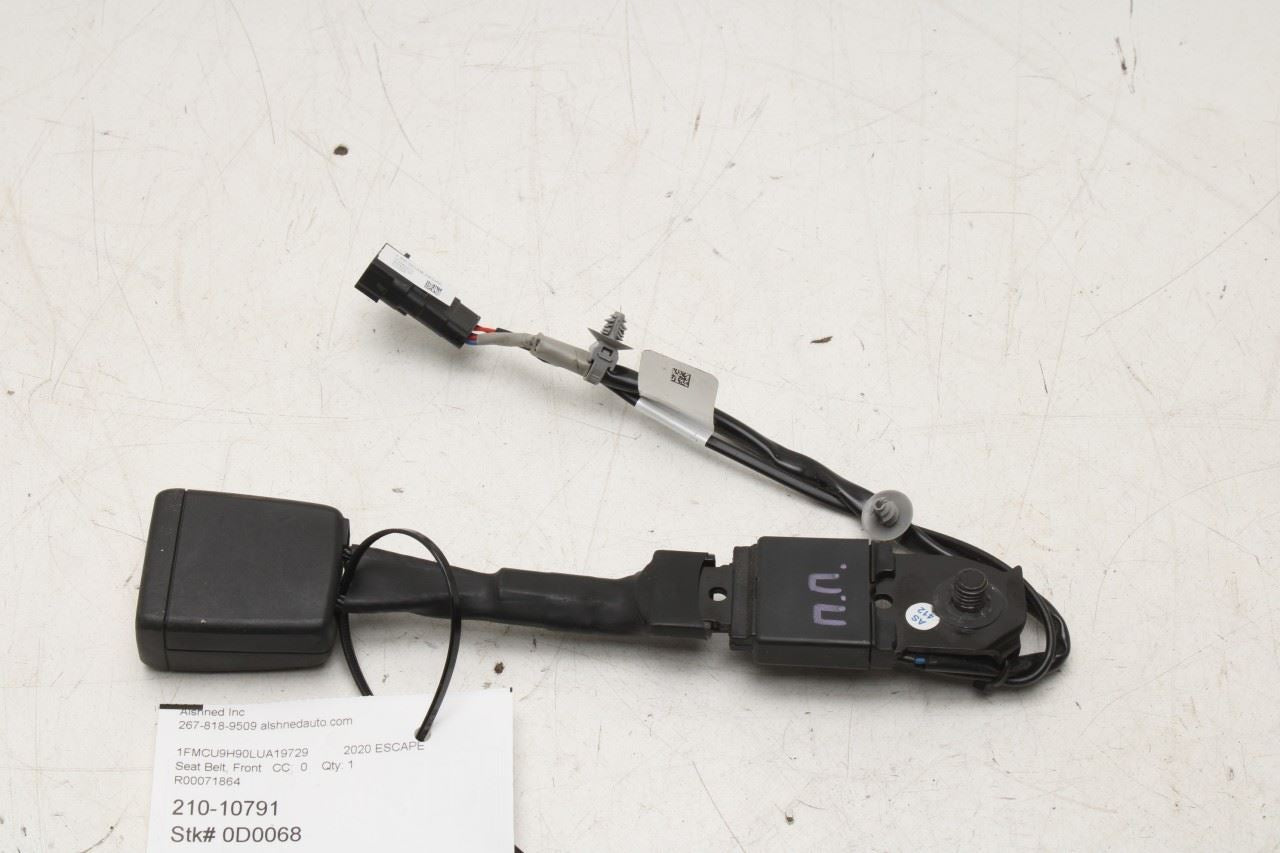 2020-2025 Ford Escape SEL 2.0L AWD Front Passenger Right Side Seat Belt Buckle - Alshned Auto Parts