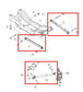 2015-23 Jeep Renegade Sport FWD Rear Right Side Suspension Control Arm Set of 3 - Alshned Auto Parts