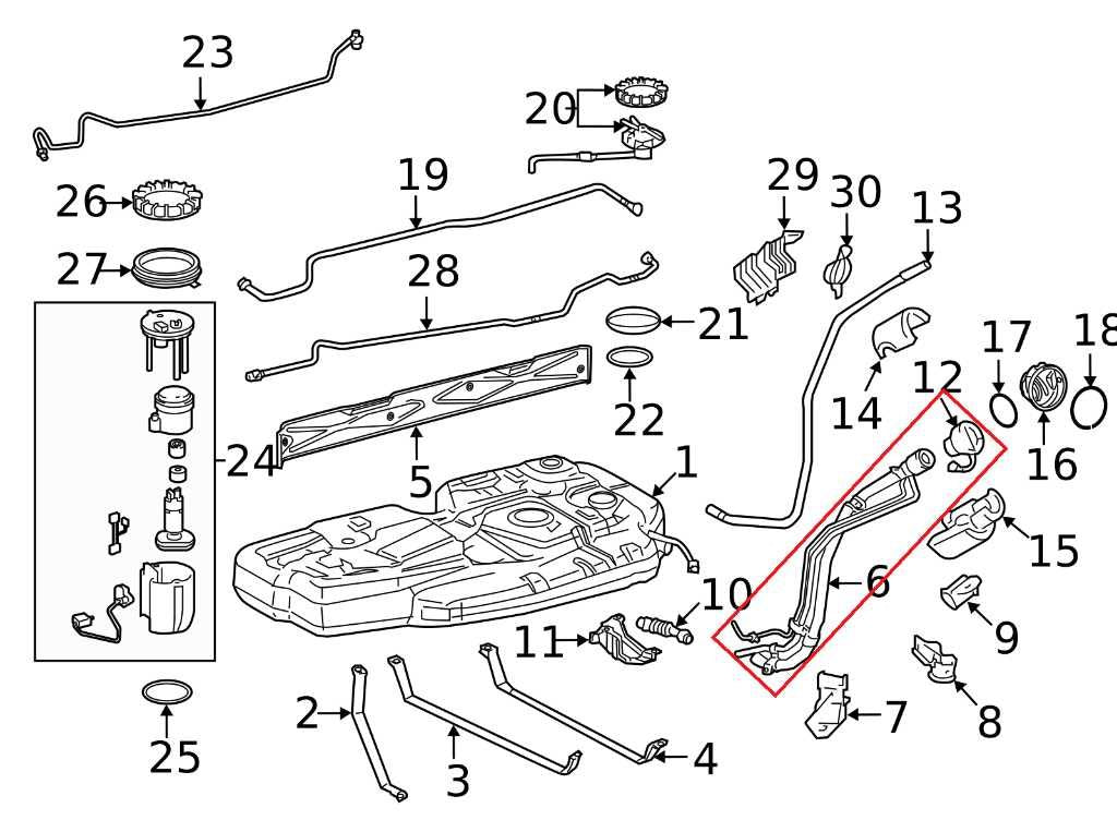 2016-2020 Toyota Sienna LE 3.5L Fuel Filler Neck Hose Tube Pipe 77201-08060 OEM - Alshned Auto Parts