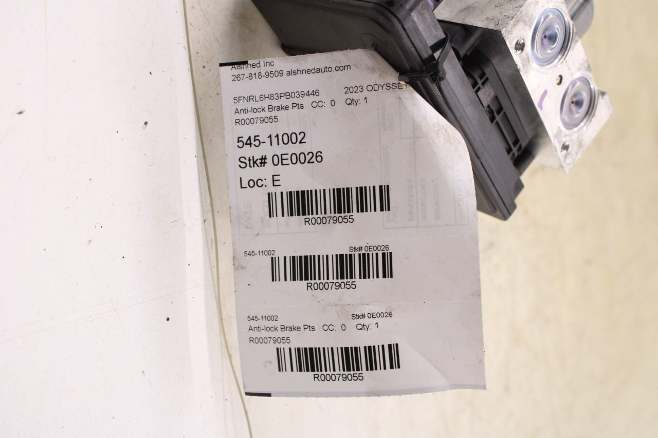 2021-2024 Honda Odyssey Touring 3.5L ABS Anti Lock Brake Pump Control Module OEM - Alshned Auto Parts