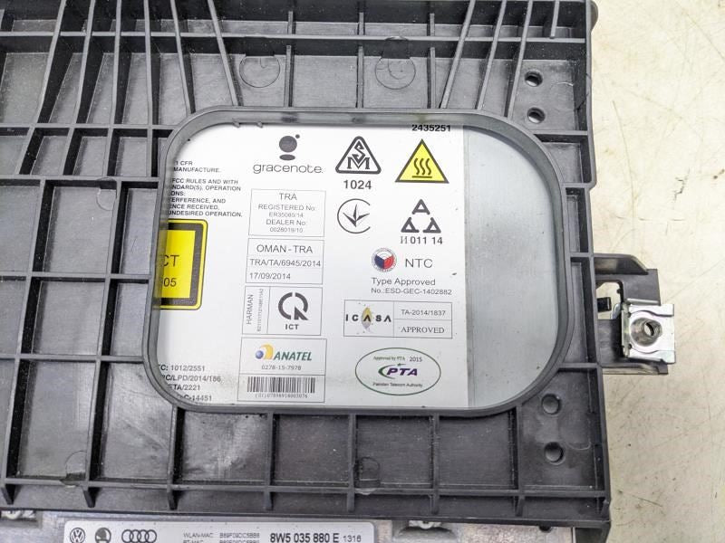 2019 Audi S5 Harman Navigation CD Player Audio Radio Receiver 8W5035880E OEM - Alshned Auto Parts