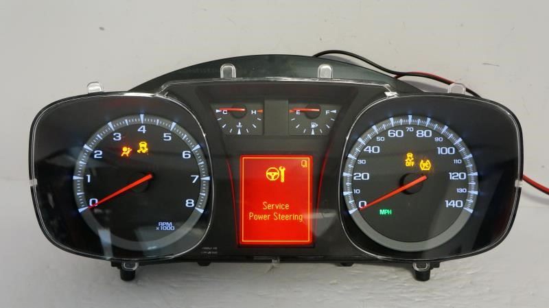 2011 GMC Terrain SLE1 Speed Gauge Instrument Cluster Unknown Mileage 22783663 - Alshned Auto Parts