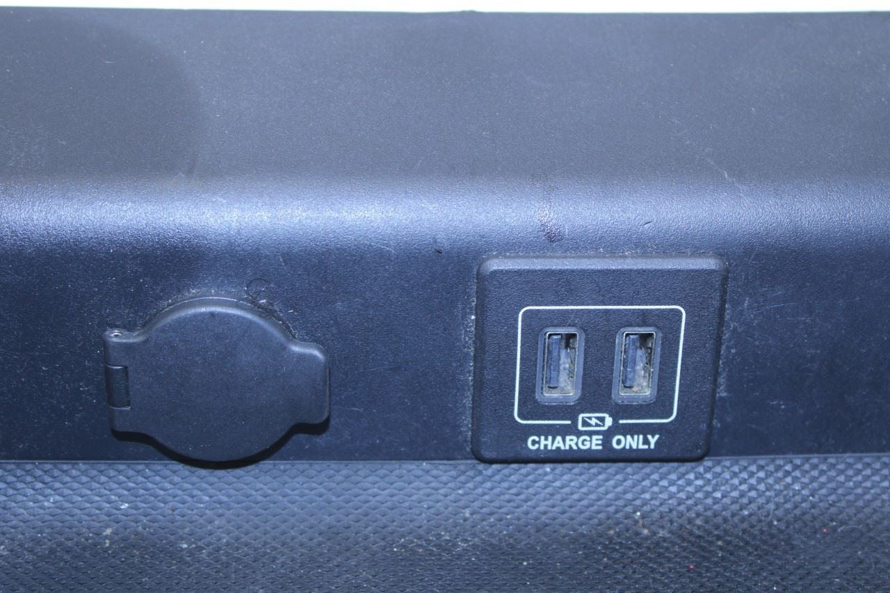 2017-2019 Nissan Pathfinder SV Front Console Pocket Tray w/ USB Port and Lighter - Alshned Auto Parts