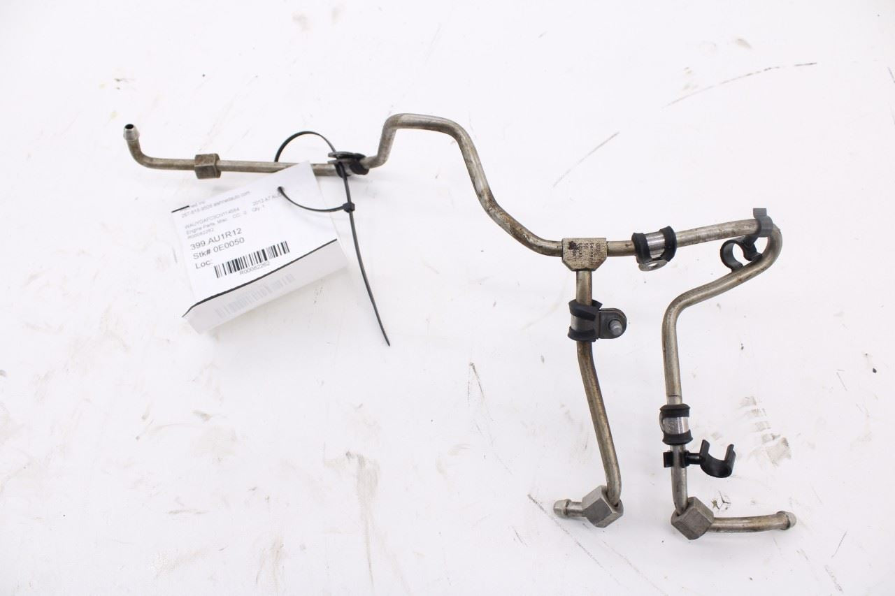 12-15 Audi A7 Premium 3.0L Fuel Rail High Pressure Fuel Line Pipe 06E-127-501-AA0