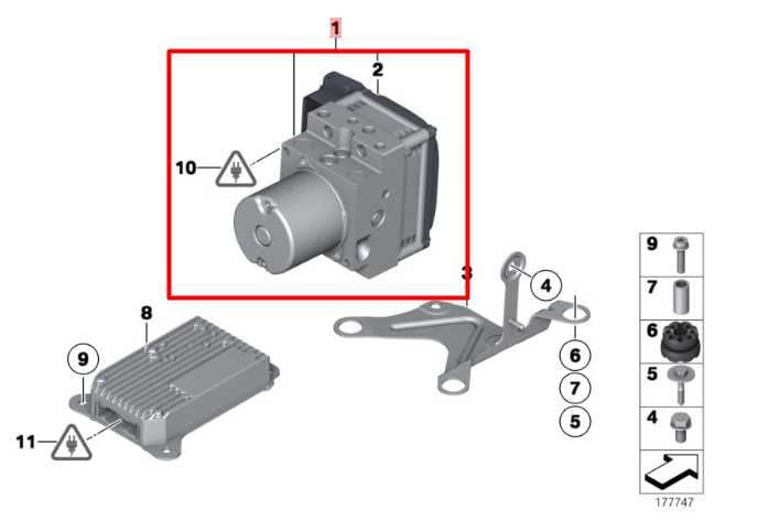 10-12 BMW 750Li xDrive 4.4L ABS Anti Lock Brake Pump Control Module 34516799143 - Alshned Auto Parts