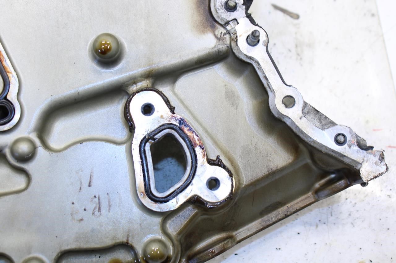 11-15 Jeep Grand Cherokee 3.6L Engine Timing Chain Cover w/ Water Pump 5184495AK - Alshned Auto Parts