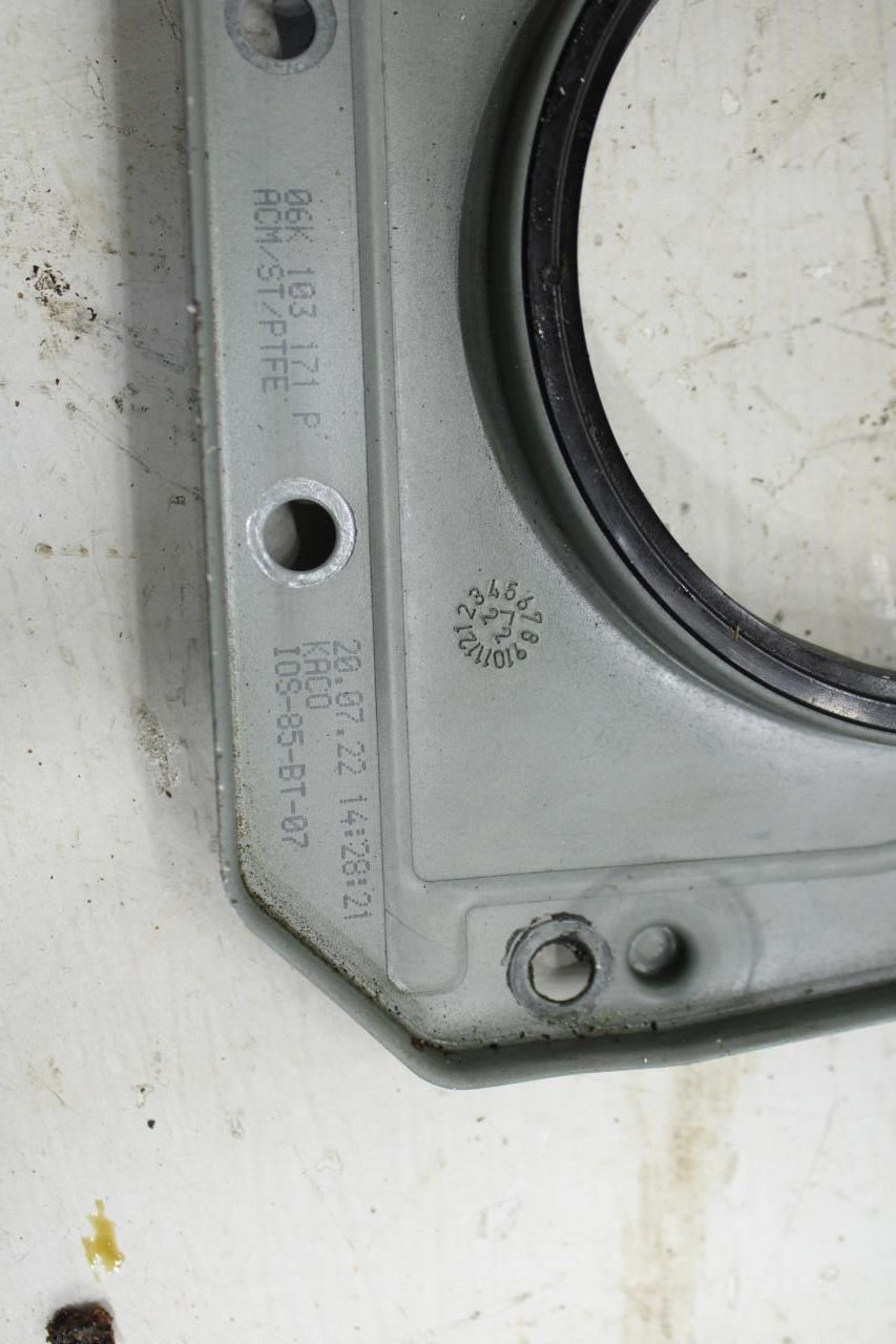 15-23 Audi Q3 S Line 2.0L Engine Crankshaft Rear Main Seal Flange 06K-103-171-P - Alshned Auto Parts