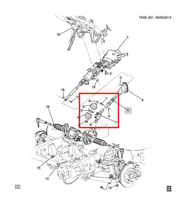 07-19 Chevrolet Silverado 1500 Work Truck 2WT Steering Column Intermediate Shaft - Alshned Auto Parts