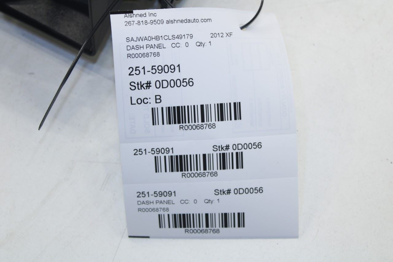 12-15 Jaguar XF Portfolio Front Left Dash Outer Air Vent w/ Trim CX23-014A23-AB - Alshned Auto Parts