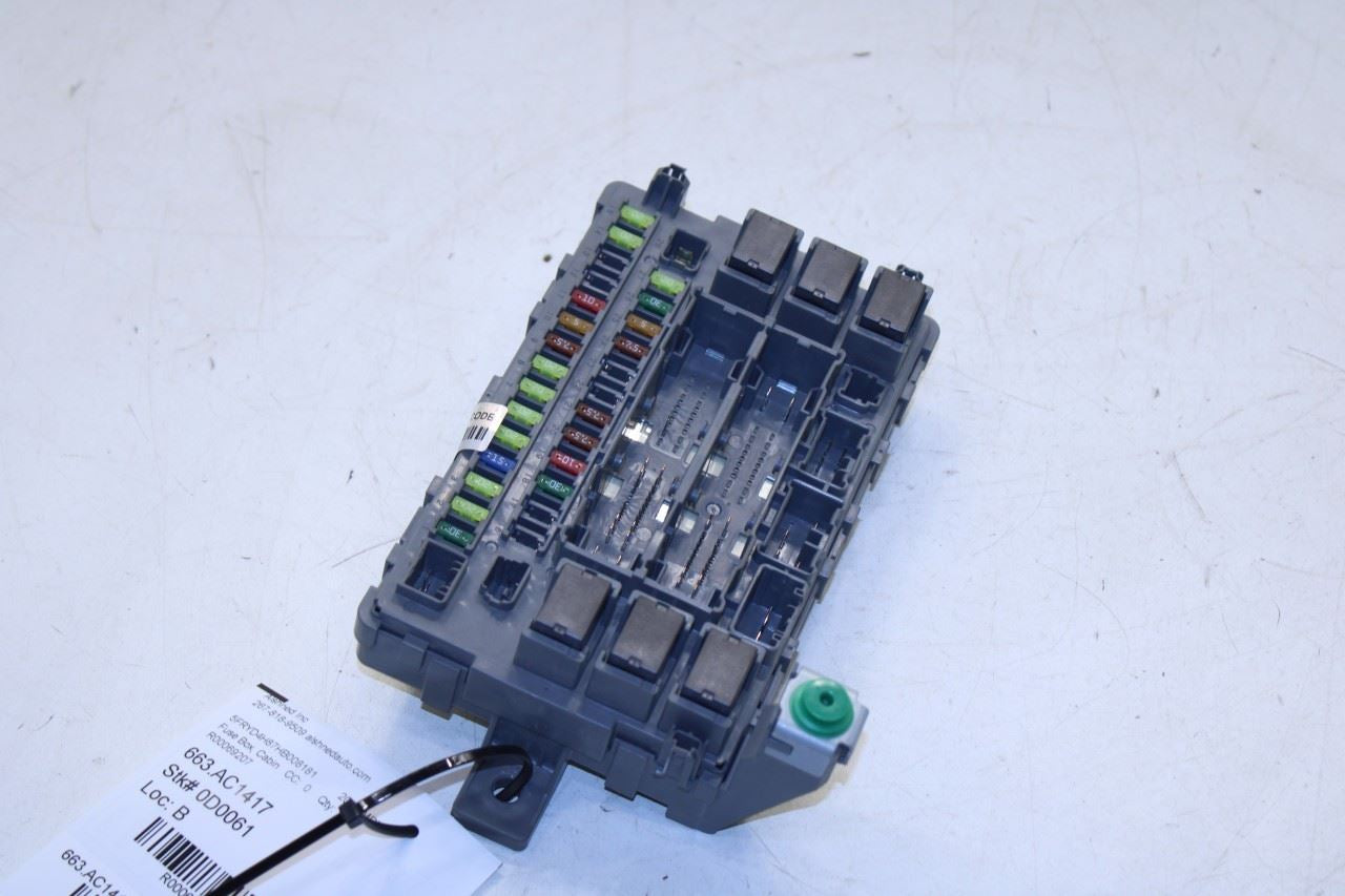 17-20 Acura MDX Advance 3.5L Cabin Instrument Panel RH Fuse Relay Junction Block - Alshned Auto Parts