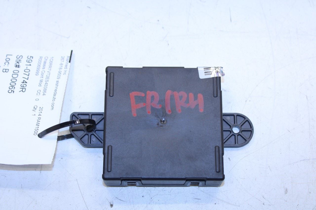 2013-2014 RAM 1500 Crew Cab Laramie Front Right Door Control Module 68155770AF - Alshned Auto Parts