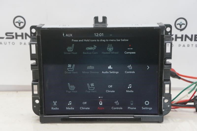 2019-2020 Ram 1500 Uconnect 8,4'' Display Audio Radio Receiver 68292209AH OEM - Alshned Auto Parts