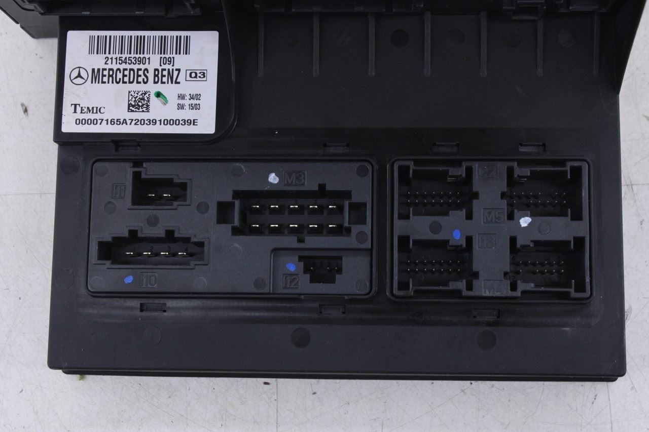 2003-2006 Mercedes-Benz E500 5.0L RWD Front SAM Module Fuse Relay Junction Block - Alshned Auto Parts