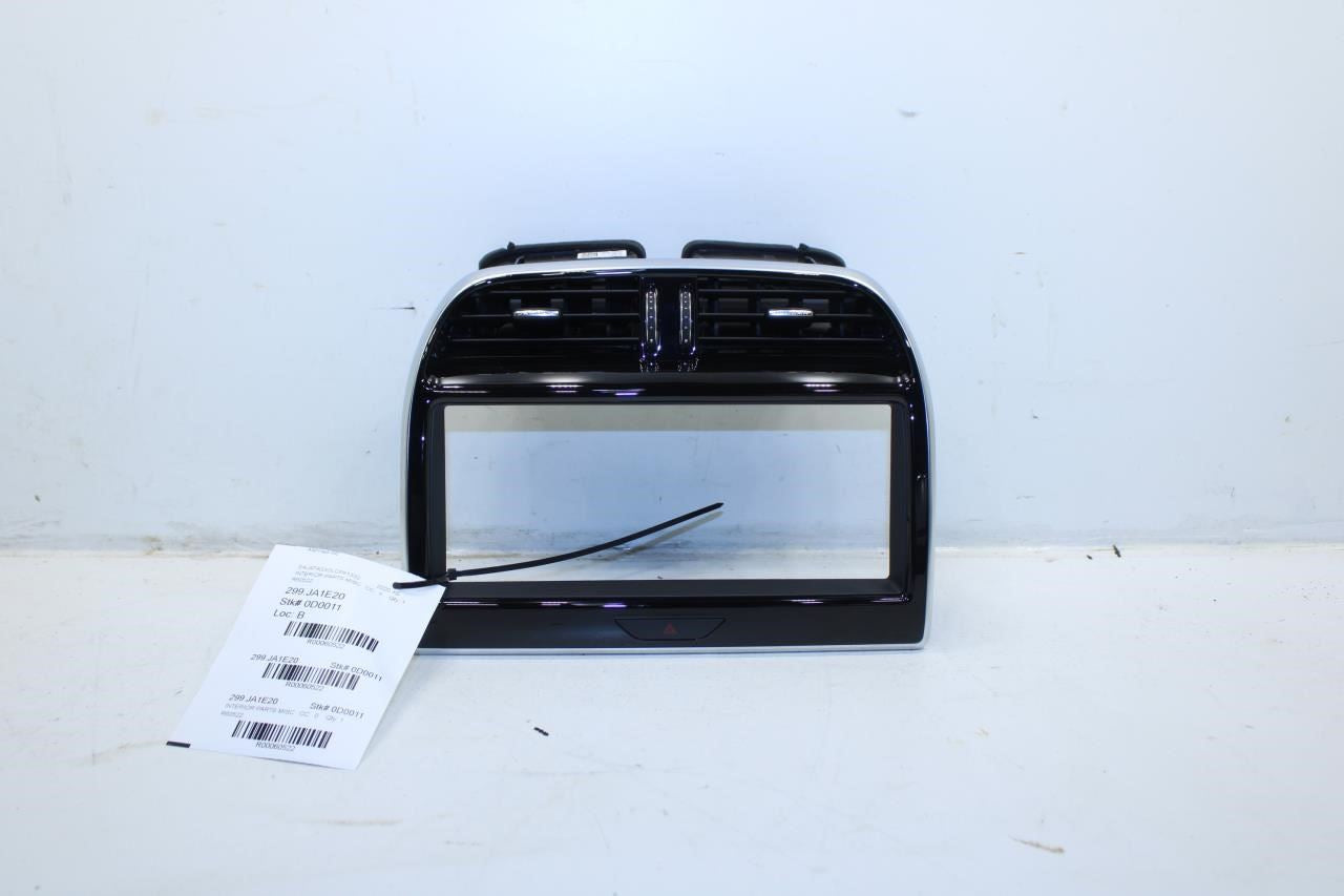 2020 Jaguar XE R-Dynamic S Dash Center Screen Trim Bezel w/ Air Vents T4N38491 - Alshned Auto Parts