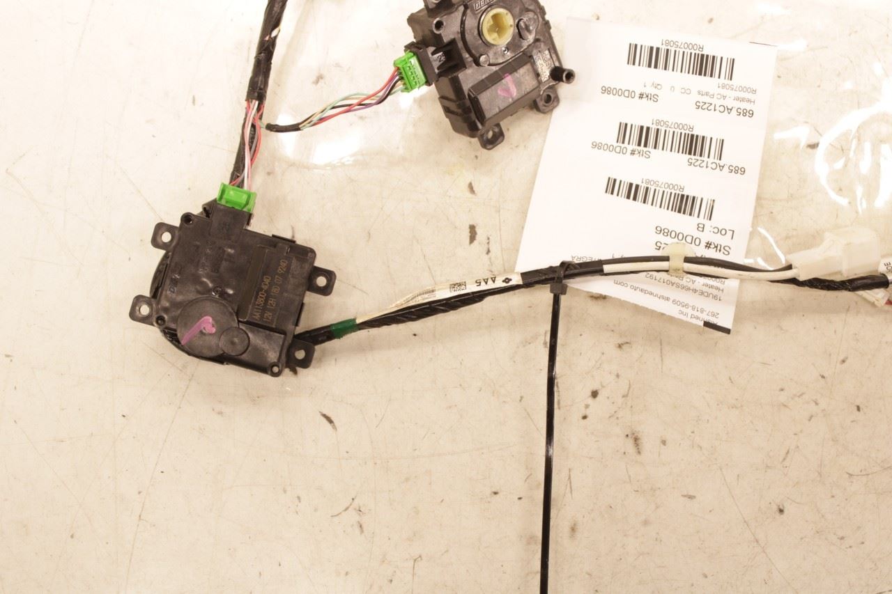 23-26 Acura Integra A-Spec HVAC Blend Door Actuator Motor Set 4 w/ Wire Harness - Alshned Auto Parts