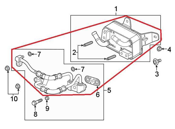 19-25 Chevrolet Silverado LT-L 2.7L Automatic Transmission Oil Cooler 24288625 - Alshned Auto Parts