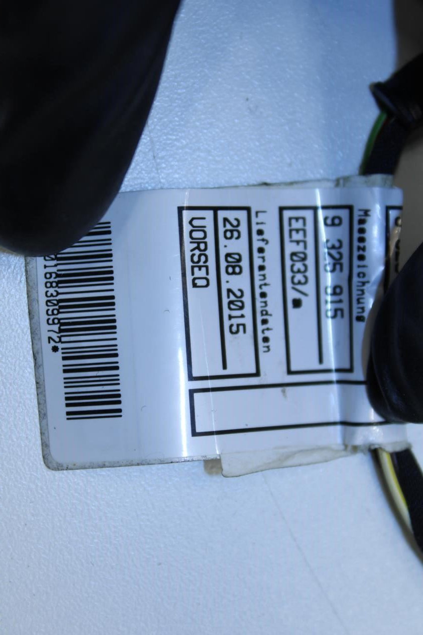 2015-2016 BMW 435i Gran Coupe xDrive Rear Left Door Wire Harness 9325917 OEM - Alshned Auto Parts