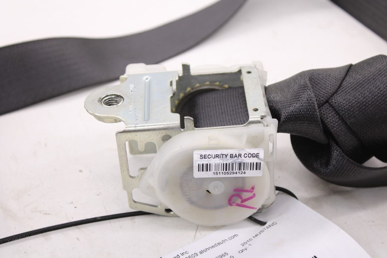 2007-14 Ford Mustang Premium Conv V6 Rear Left Side 2nd Row Seat Belt Retractor5