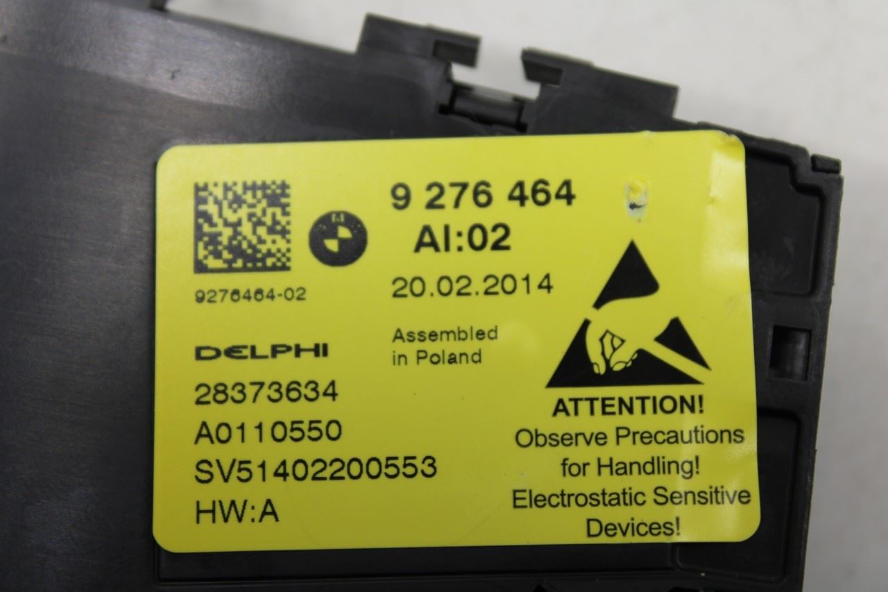 14-18 BMW X5 xDrive35i Front Passenger Right Side Seat Adjustment Control Switch - Alshned Auto Parts