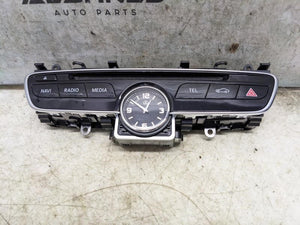 2015-2018 Mercedes-Benz C300 Dash Radio Multimedia Faceplate Control with Clock