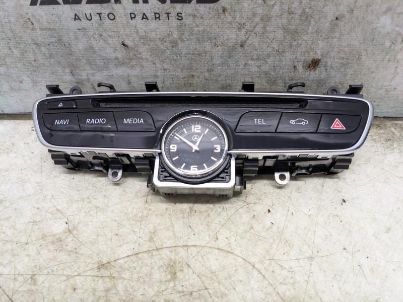 2015-2018 Mercedes-Benz C300 Dash Radio Multimedia Faceplate Control with Clock0